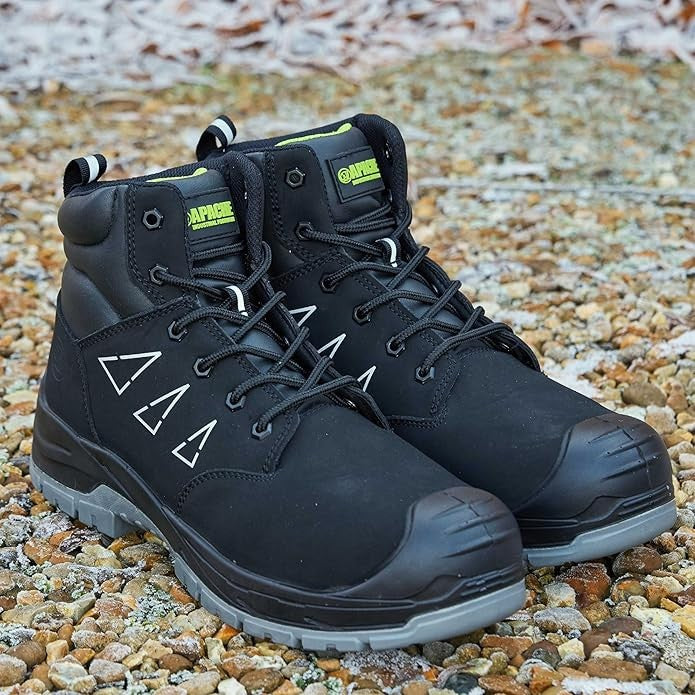 Apache Mens Armstrong Safety Boot 100% Non Metallic - Sizes 9 or 10