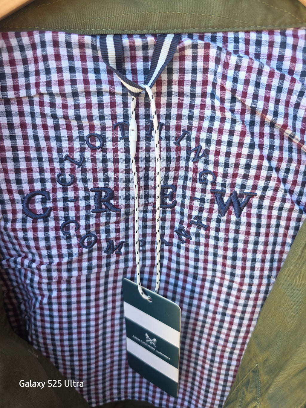 Crew Clothing Company Four Leaf Clover Harrington Jacket - Size Medium