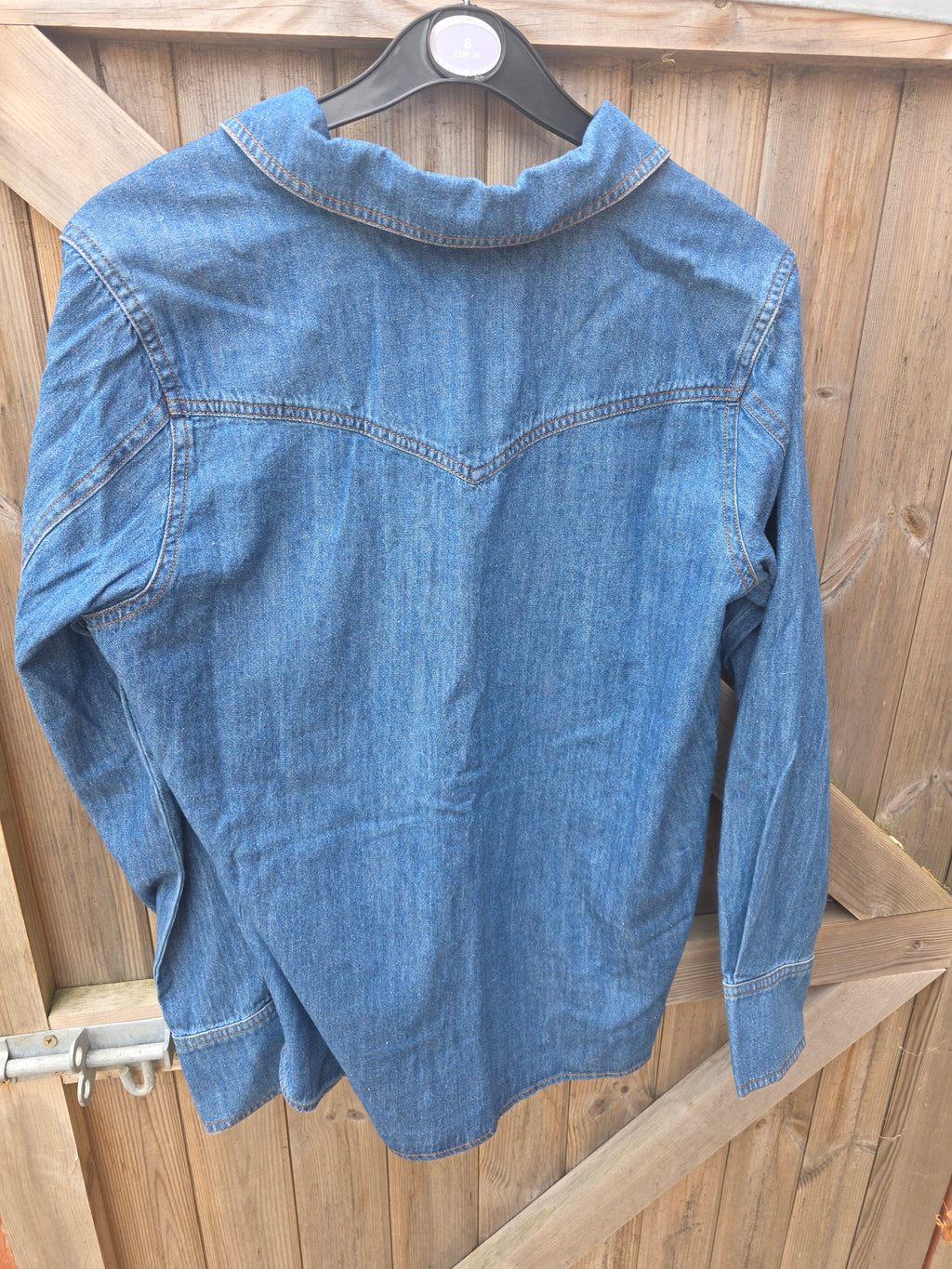 Ladies Ruth Langsford Denim Shirt - Size 8