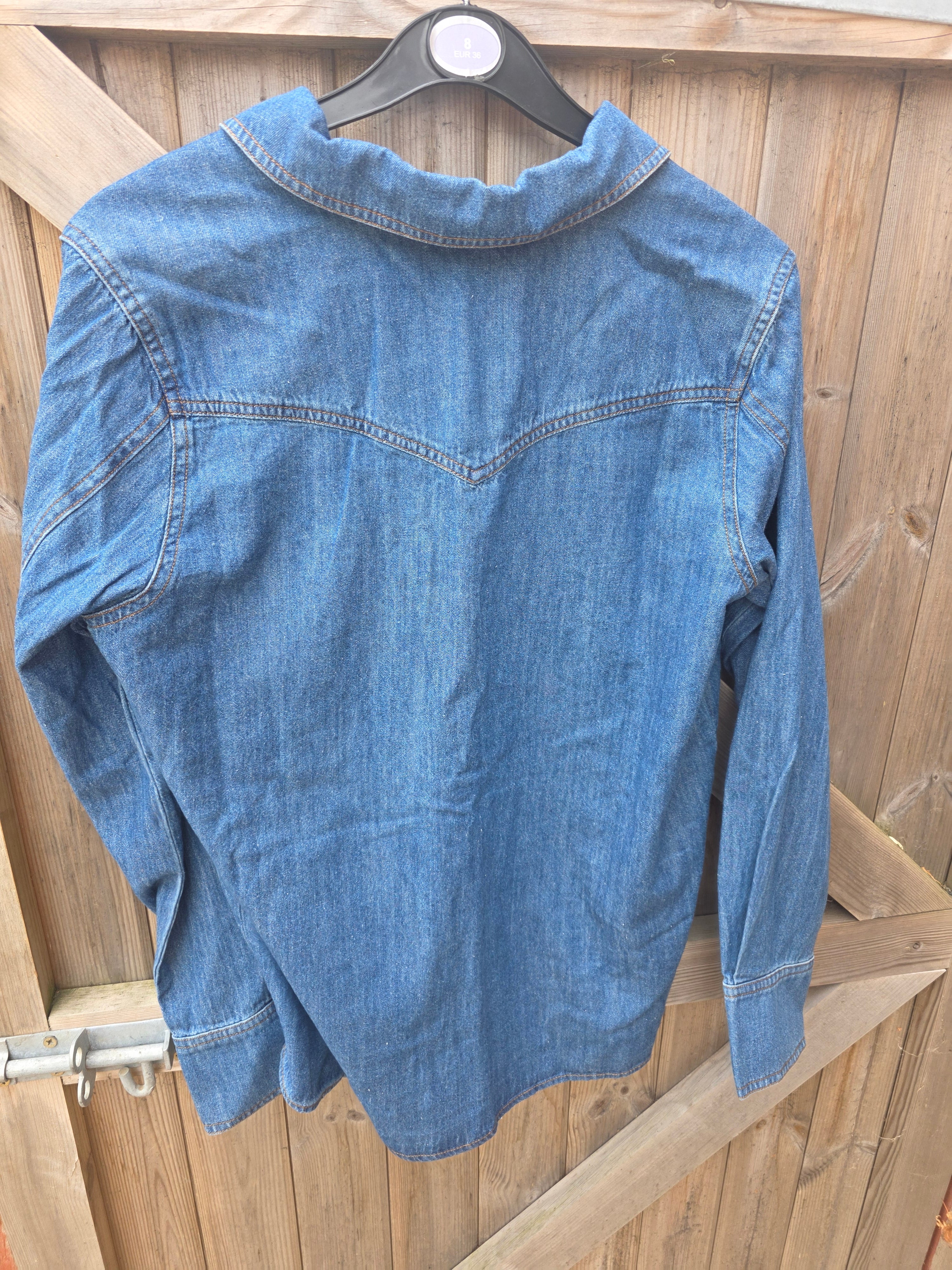 Ladies Ruth Langsford Denim Shirt - Size 8